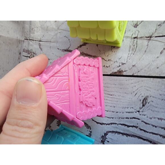 2016 Jazzwares Wildworks Animal Jam Peacock Turtle 3 Houses - Picture 7 of 9